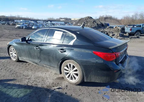 2015 Infiniti Q50 Premium z USA, uszkodzony, nr VIN JN1BV7AR0FM418644